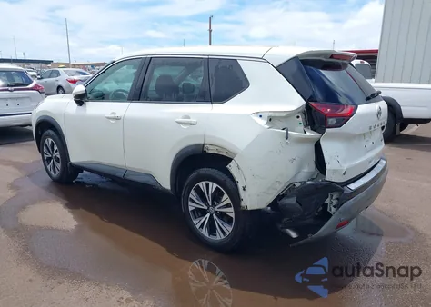 2021 Nissan Rogue Sv Fwd из США, поврежденный, VIN 5N1AT3BA6MC786812